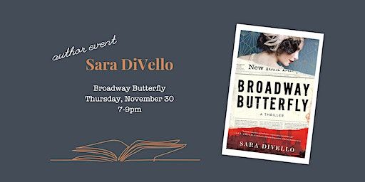 Author Event: Sara DiVello | Booked