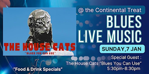 Sunday Blues with the House Cats at the Treat! | 9698 Jasper Ave