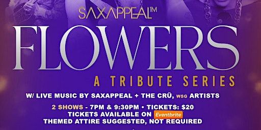 Flowers: a Tribute Show | Aretha's Jazz Cafe At Music Hall