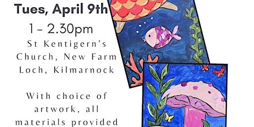 Adult Easter Paint And Cake Class | St Kentigern's Church hall
