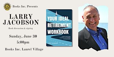 LARRY JACOBSON at Books Inc. Laurel Village | Books Inc