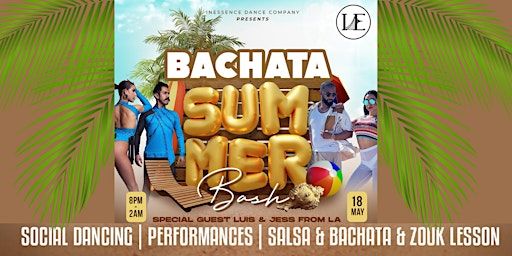 Bachata Summer Bash Social | Space 550