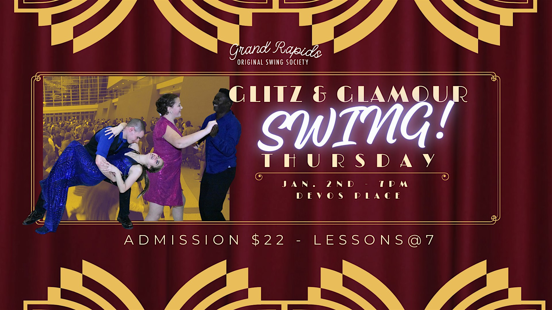 The Big Glitz and Glamour Swing Dance at DeVos Place | DeVos Place Convention Center