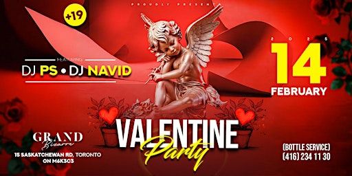 TipsyTo Valentine Party - ولنتاین پارتی | Grand Bizarre Supper Club