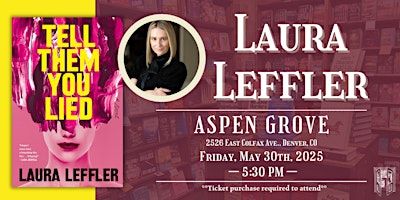 Laura Leffler Live at Tattered Cover Aspen Grove | Tattered Cover Aspen Grove