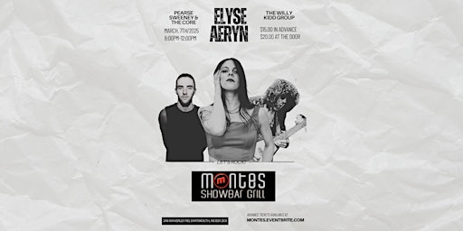 ELYSE AERYN Plays Monte's | Monte's Showbar Grill