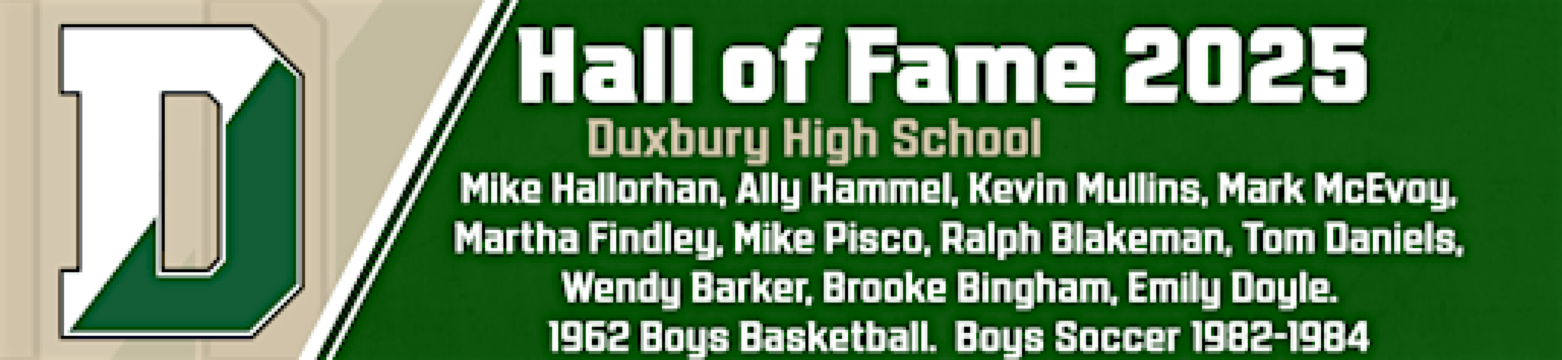 Duxbury High School Athletic Hall of Fame Dinner 2025 | 291 Ocean Street
