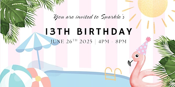 Sparkle’s 13th Birthday | Palm Springs Pool Party | Sparkle Lifestyle & MediSpa
