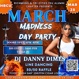 FSU NAA Richmond and Tri-cities Chapter - March Madness Day Party | SpringHill Suites by Marriott Chester
