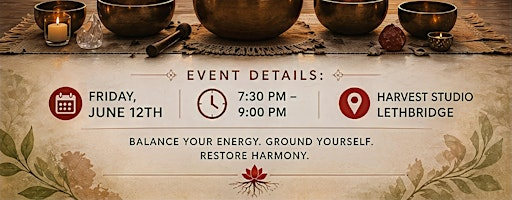 Yin Yang Yoga + SoundBath at Harvest Studio | Harvest Yoga Studio