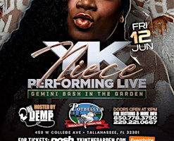 YKNIECE LIVE: GEMINI BASH IN THE GARDEN | POTBELLY'S