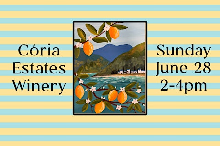 Paint & Sip at Coria Estates Winery | Cória Estates