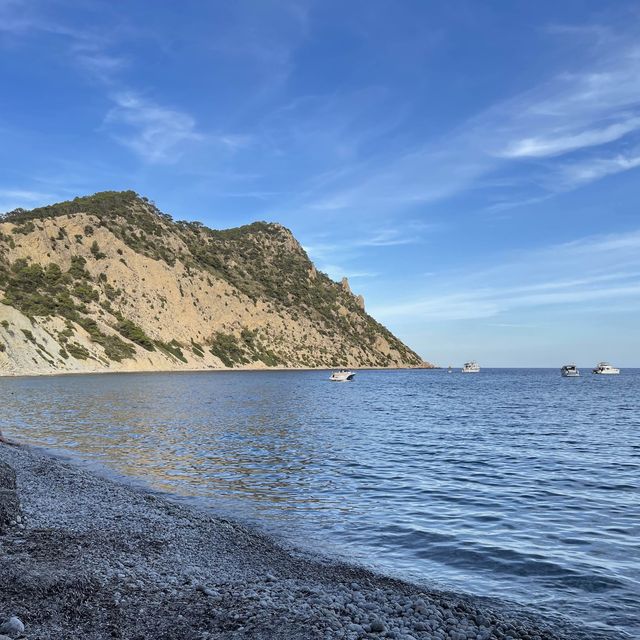 beautiful Beach at Ibiza 