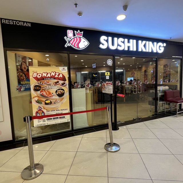 Sushi king - many branches chain,cheap sushi