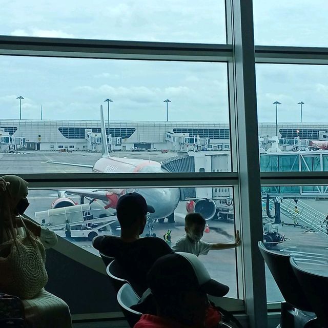 the largest air port in Malaysia !