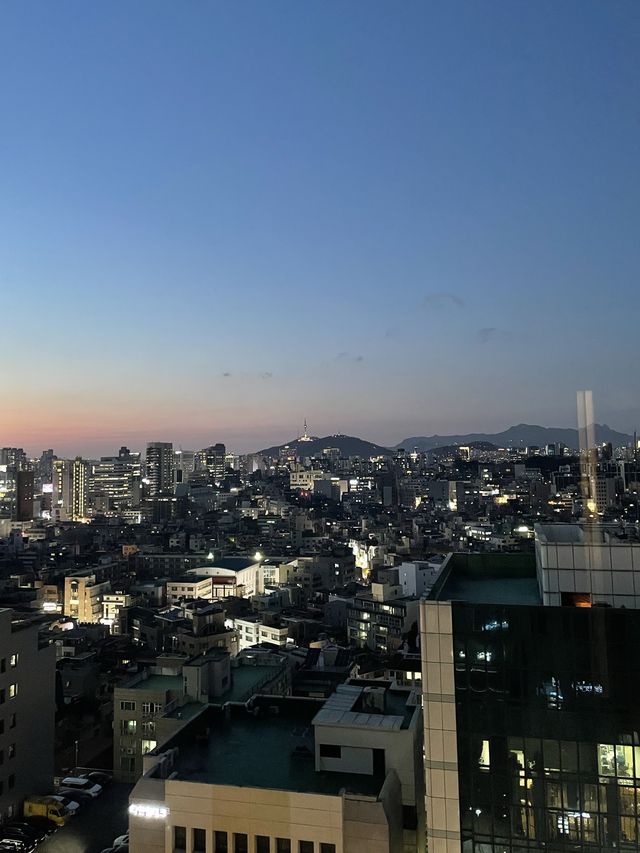 강남뷰+무료야식+온천 모두를 즐길 수 있는 도심 속 호텔🥰