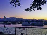觀塘海濱睇日落
