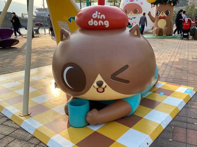 din dong打卡點@荃灣海濱公園