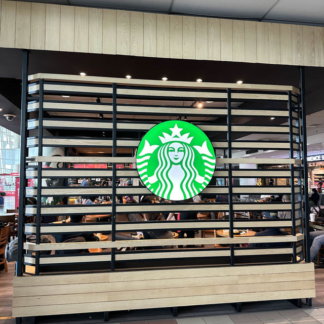 A cup of coffee at Starbucks @ Miri Airport 