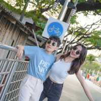 ไปถ่ายรูปสะพานเขียว ฟีลญี่ปุ่น สวนลุม-สวนเบญจกิตติ