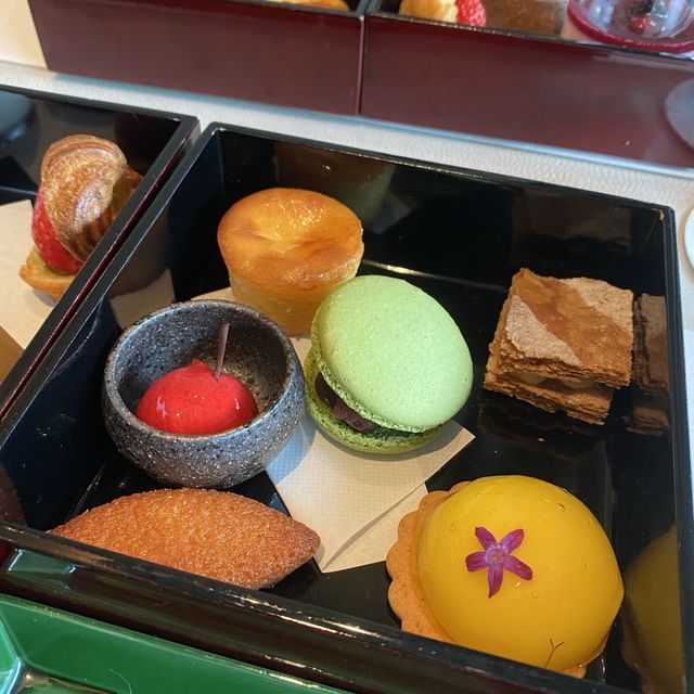お重アフタヌーンティー🫖