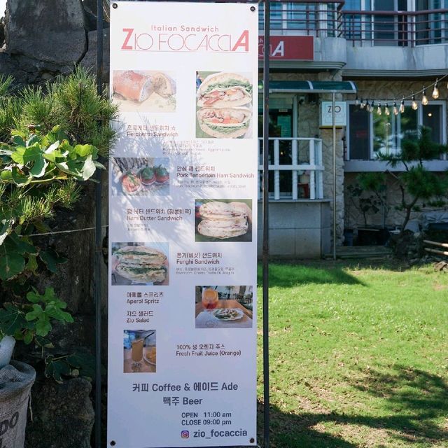 제주도 인생 샌드위치 맛집 '지오포카치아'