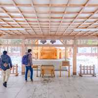 冬の北海道神宮・開拓神社