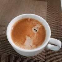 Coffee Bar at Luang prabang view 