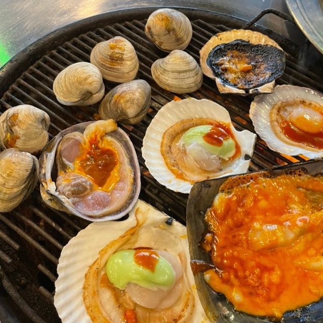 노을 보면서 조개구이 먹는 뷰 맛집 🌅⠀
