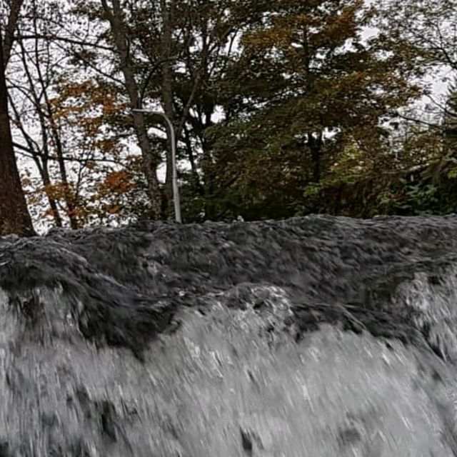 Small wooden unique watermill in the world!