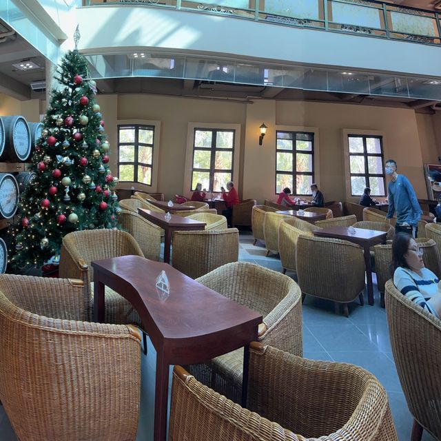 Cafeteria with a Nice View