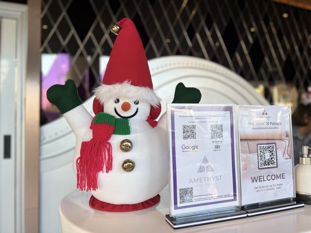 Merry Christmas 2022 at Amethyst Hotel Pattaya