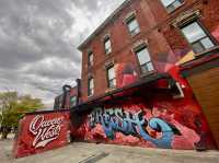 Graffiti Alley at Downtown Toronto