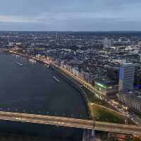 Stunning view on Düsseldorf! 