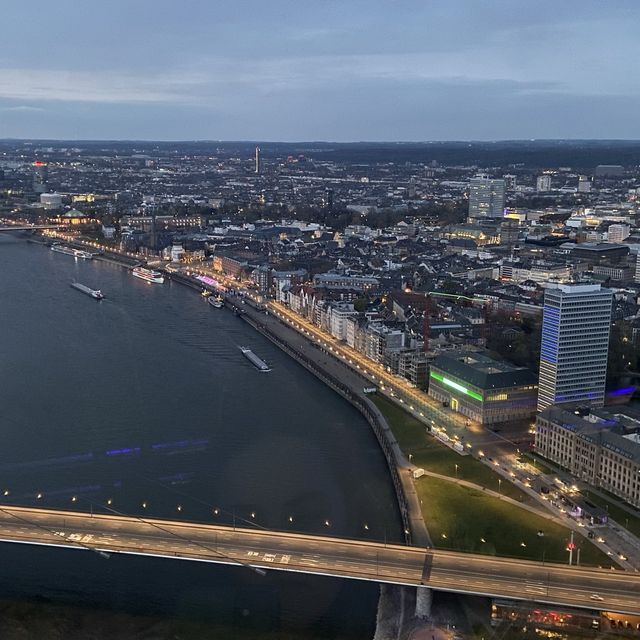 Stunning view on Düsseldorf! 