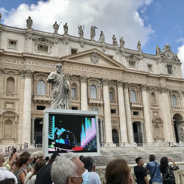 Meeting the Pope 