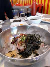 포항 영일대의 과메기와 물회 맛집, 조개2번지