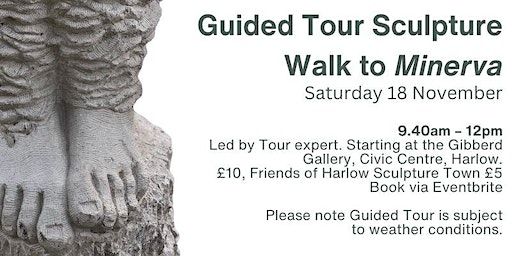 Tour Guided Walk to unveiling of 'Minerva' Sculpture in Harlow Town Park | Harlow Sculpture Town-Multiple Locations