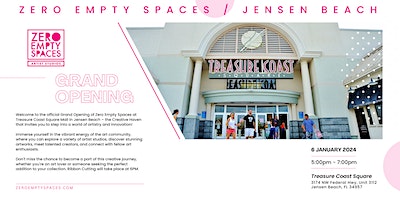 Zero Empty Spaces #30 Grand Opening - Treasure Coast Square (Jensen Beach) | Zero Empty Spaces #30 - Jensen Beach