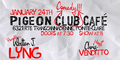 Comedy night the pigeon club cafe #3 | Pigeon Club Cafe