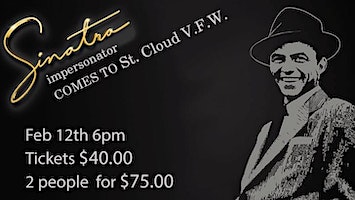 Frank Sinatra Dinner & Show Event in St. Cloud, FL at V.F.W. | VFW 915 New York Ave St Cloud FL 34769