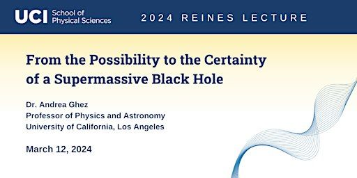 2024 Reines Lecture featuring Dr. Andrea Ghez | Irvine Barclay Theatre