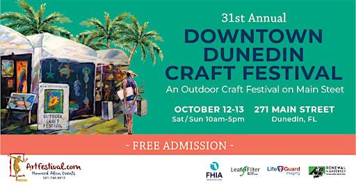 31st Annual Downtown Dunedin Craft Festival | 271 Main St