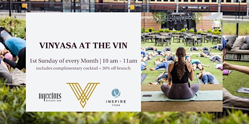 Vinyasa at the Vin | Yoga & Brunch Experience | WineYard Grille + Bar at Hotel Vin, Autograph Collection