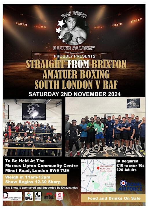 Don Davis BA Home Show | Marcus Lipton Youth Club