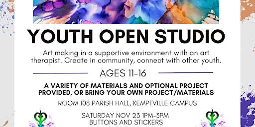 Youth Open Studio | Parish Hall