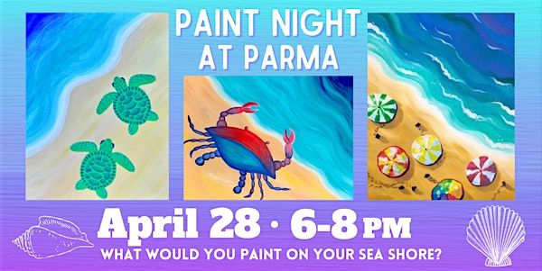 Summer Waves Paint Night | Parma Pizza & Grill