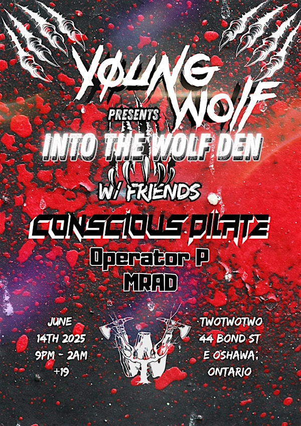 YOUNG WOLF presents 'Into The Wolf's Den' | BOND|ST Event Centre