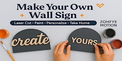 Make Your Own Wall Art - Kitchener/Waterloo/Cambridge/Guelph | Zohfye Motion