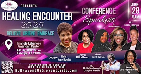 Healing Encounter 2025: Believe - Grieve - Embrace | Triangle Lebanese-American Center